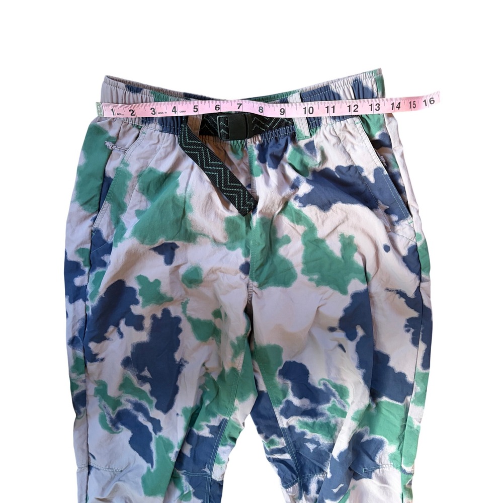 Mountain Hardwear Stryder Camo Hiking Jogger Pants Blue Green Small Gorpcore - Picture 5 of 10